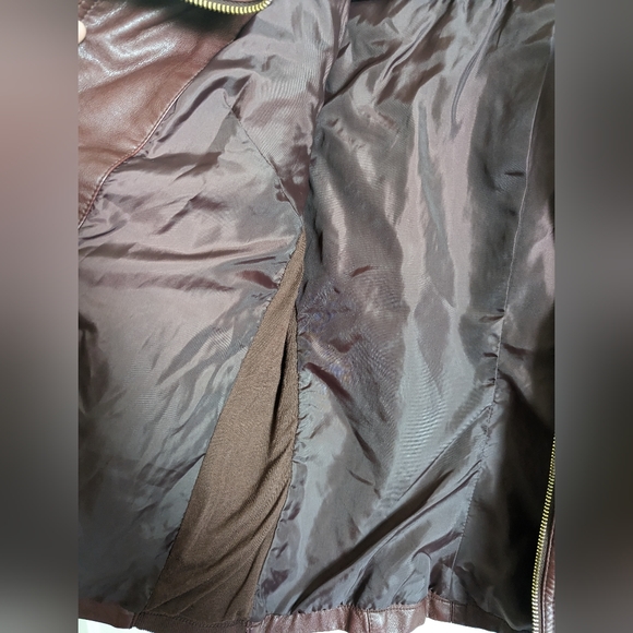 Kenneth Cole reaction Women's Faux Leather jacket - Picture 8 of 9